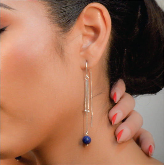 ARETES ROSARINO TIPO BORLAS