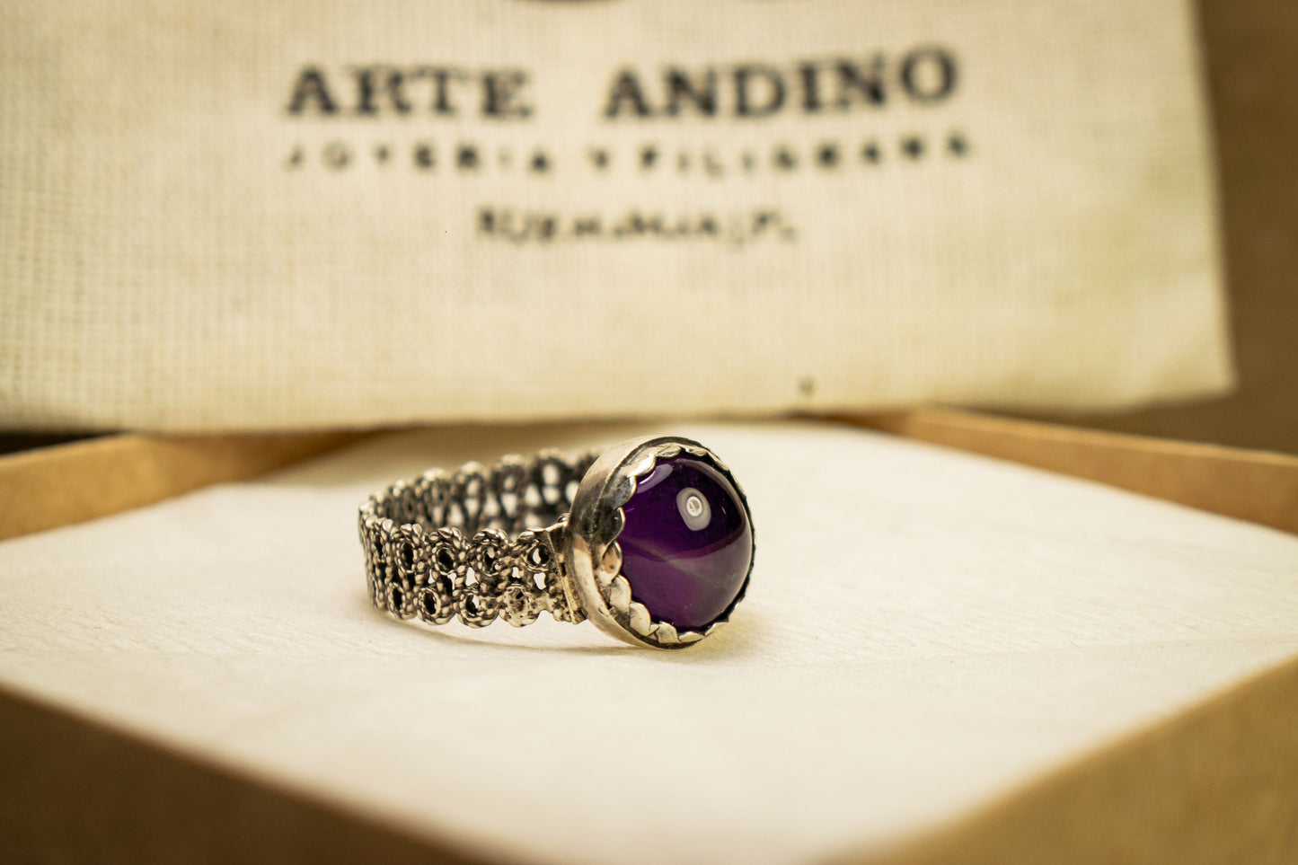 ANILLO AMATISTA